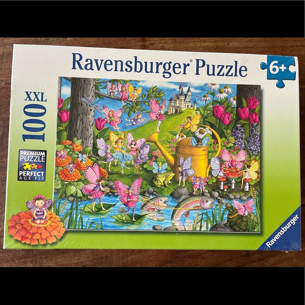 Ravensburger Fairy Playland - 100 Piece Jigsaw Puzzle for Kids  NWOT